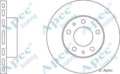 APEC BRAKING dsk644 -  Тормозной диск